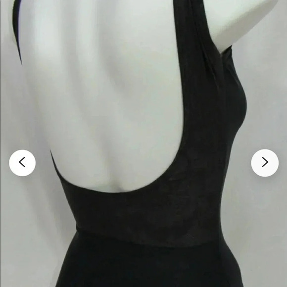 LeosByKat “Maren” Style Black Leotard with Floral Black on Black Size Small - Picture 10 of 10